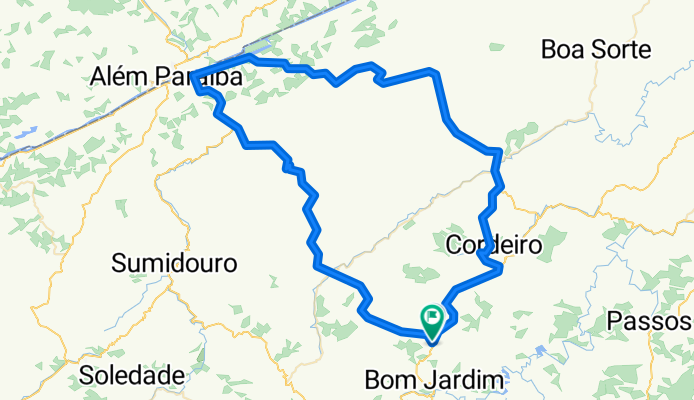 Route in Duas Barras