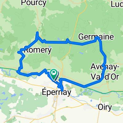 Épernay à Allée de Cumières, Épernay