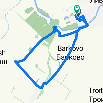 От улица Денисова до улица Денисова
