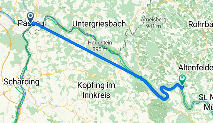 Große Klingergasse nach Obermühl