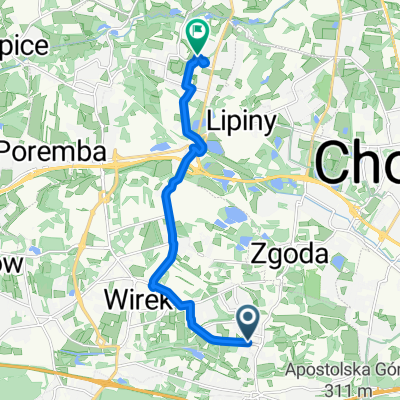 Górnośląska, Ruda Śląska do Bytomska, Ruda Śląska