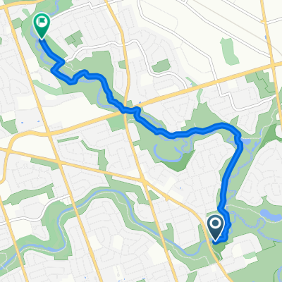 W Humber Tr, Toronto to W Humber River Trail, Toronto