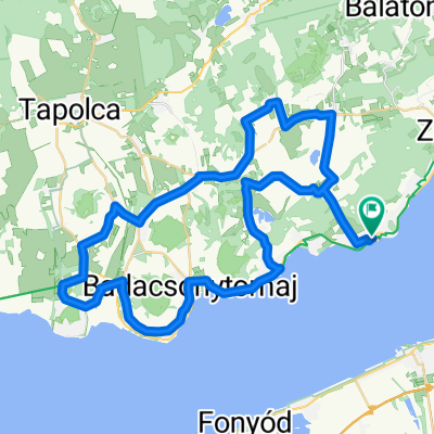 Révfülöp - Füredi út