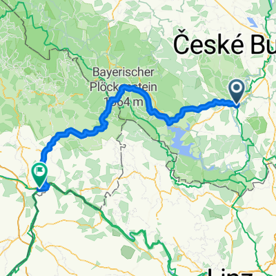 Český Krumlov - Waldkirchen