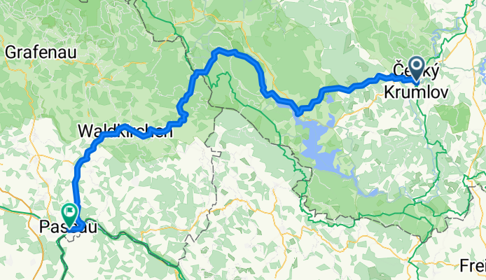 Český Krumlov - Waldkirchen