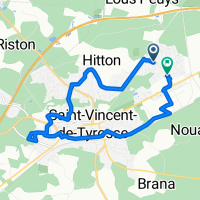De Avenue du Poun de Burry à Avenue du Poun de Burry