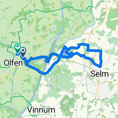 Route in Olfen