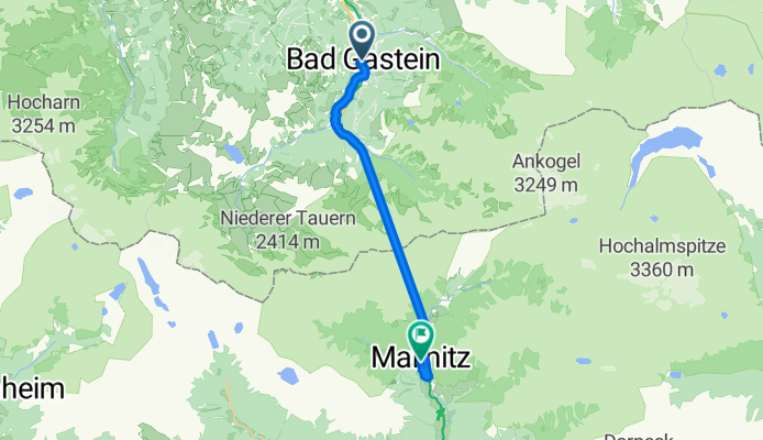 From Bad Gastein to Mallnitz