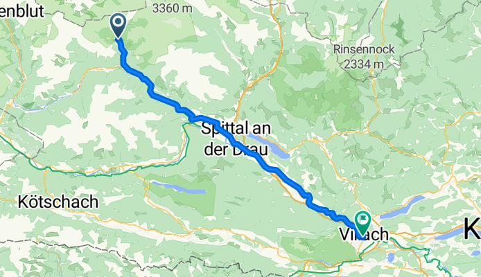 From Mallnitz to Villach