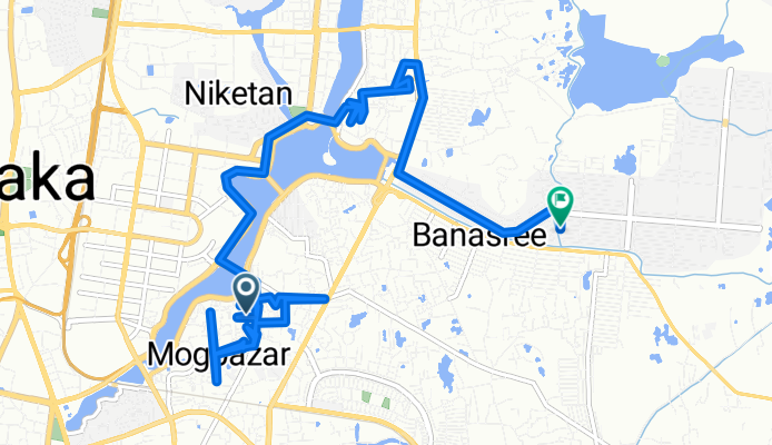 Modhubag Road 9/F to Road Number House