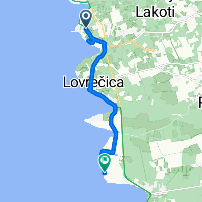 Križine nach 9G7W+65