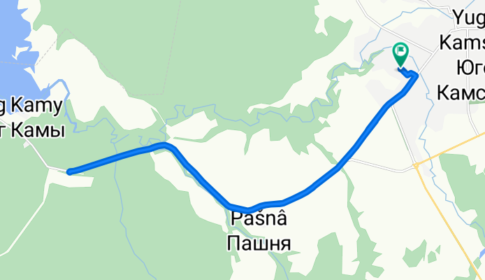 улица Мира, Юго-Камский до улица Мира, Юго-Камский