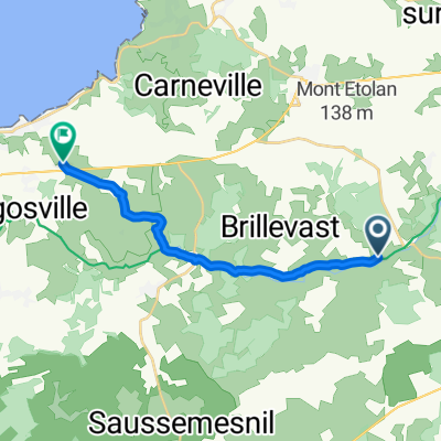 De Les Moulins à Route de l'Allée Couverte