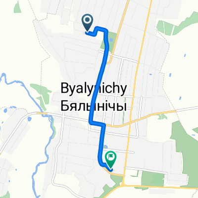 От улица Круглянская до улица Калинина