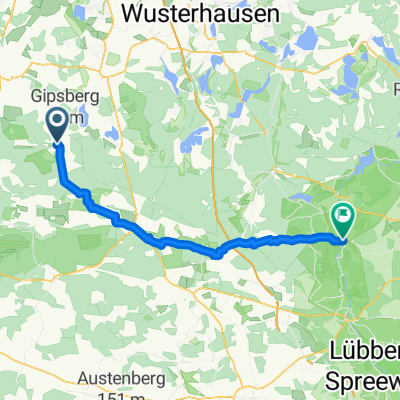 From Am Mellensee to Schlepzig