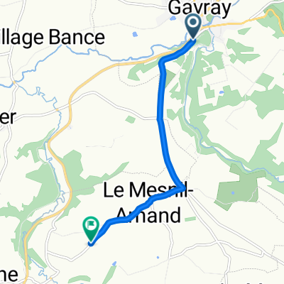 Haute Rue, Gavray-sur-Sienne to D 114, Gavray-sur-Sienne