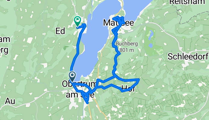 Von Obertrum nach Mattsee