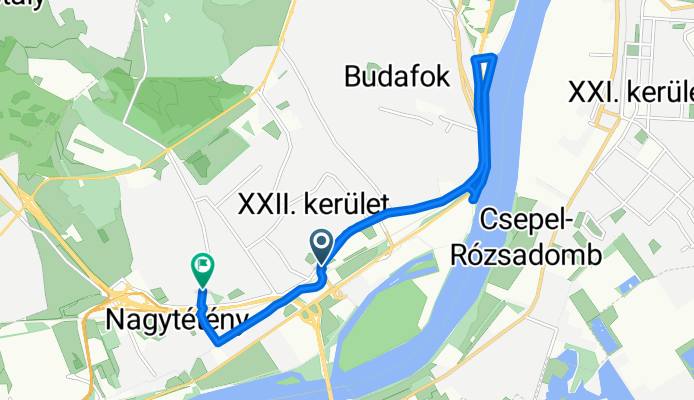Nagytétényi út, Budapest - Damjanich utca, Budapest