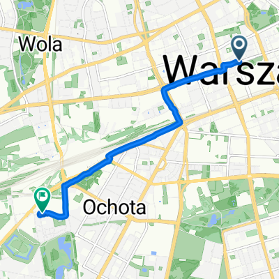 Świętokrzyska, Warsaw to Kurhan, Warsaw