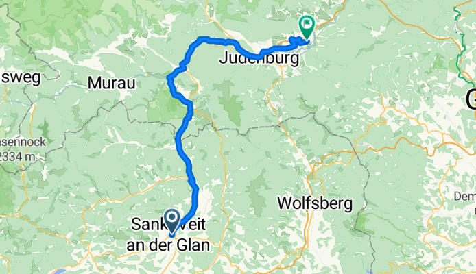 Sankt Veit an der Glan - Knittelfeld