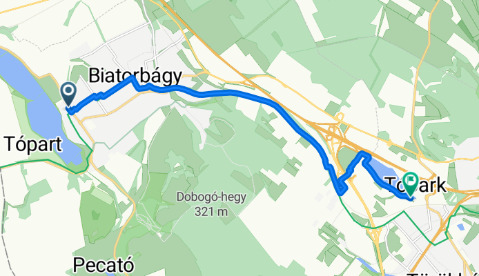 Kölcsey Ferenc utca, Biatorbágy - Őrház utca, Törökbálint