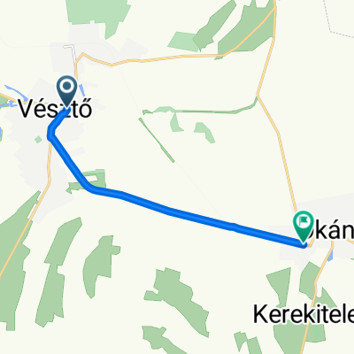 Kossuth Lajos utca, Vésztő - Vasút utca, Okány