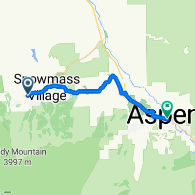 Brush Creek Trail, Snowmass Village to S Galena St, Aspen