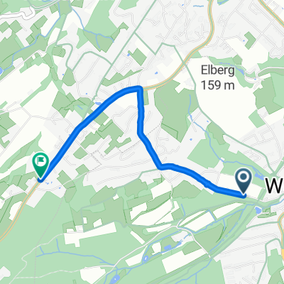 Trienendorfer Straße, Wetter (Ruhr) nach Herbede, Witten