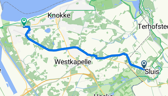 Sint Annastraat, Sluis naar Zuidstraat, Knokke-Heist