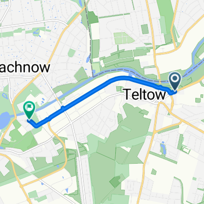 Lichterfelder Allee, Teltow nach Im Tal, Kleinmachnow