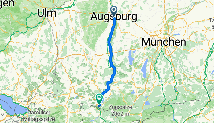 Augsburg - Kinsau