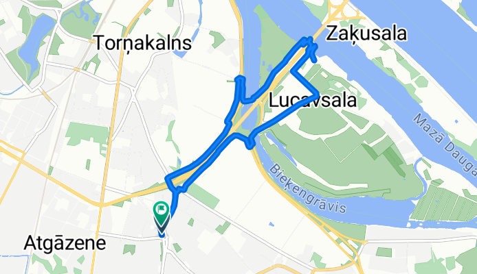 Valdeķu iela, Рига до Valdeķu iela, Рига