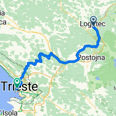 Logatec - Triest