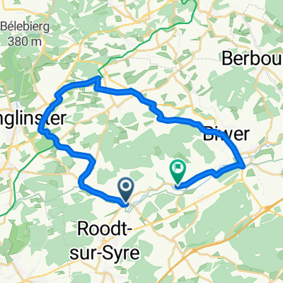 Rue de Betzdorf, Olingen nach Rue d'Olingen, Betzdorf