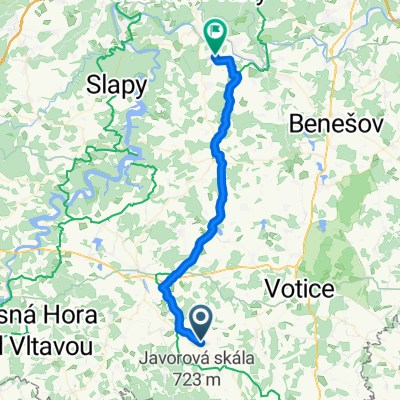 Jesenice naar Lešany