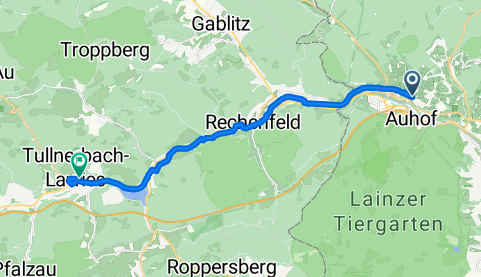 Christian-von-Arup-Gasse nach Forsthausstraße 12e