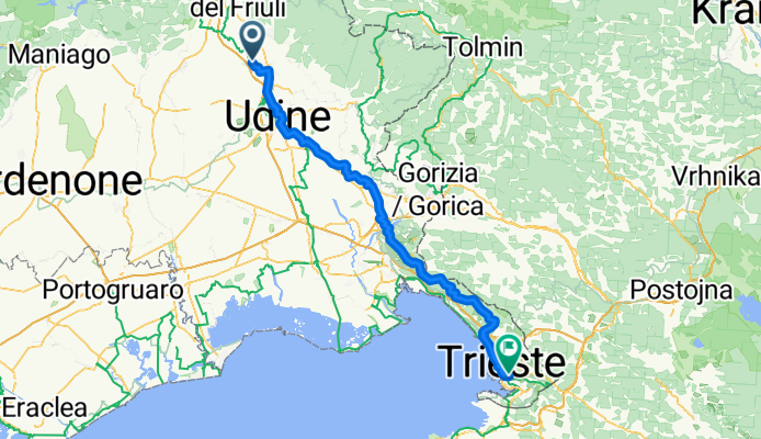 Cassacco - Triest