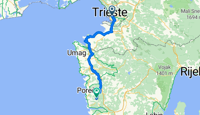 Triest - Vrsar