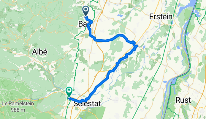 Von Heiligenstein bis Châtenois