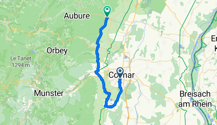 Von Colmar bis Rappoltsweiler