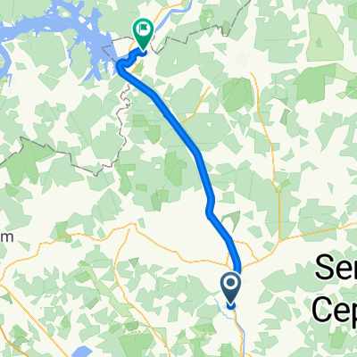 Заречная улица, Яхрома до Ленинградская улица, Дубна