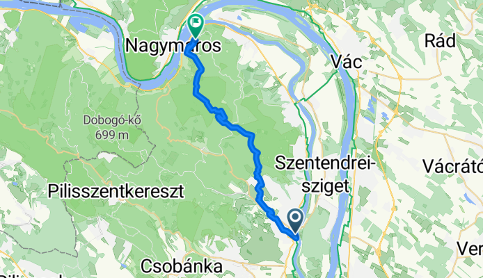 Dumtsa Jenő utca, Szentendre - Visegrád