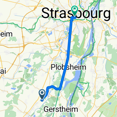 6. Osthouse to Strasbourg