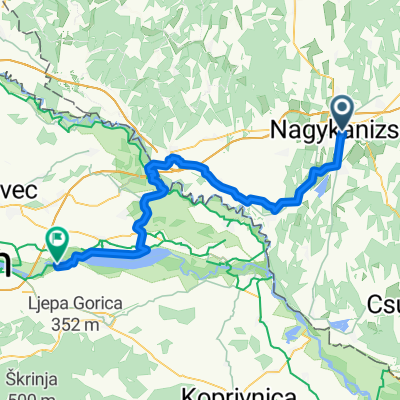 From Nagykanizsa to Sveta Marija