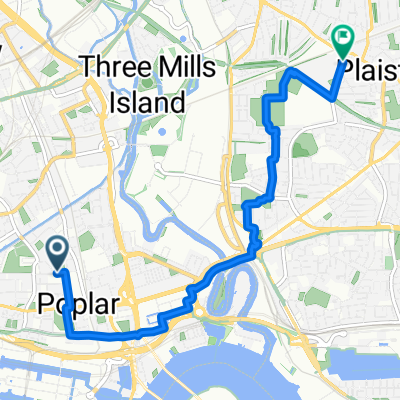 Augusta Street to Plaistow Road