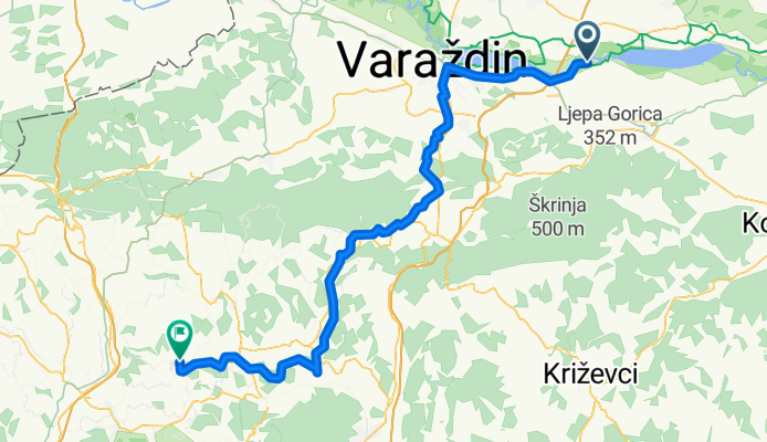 From Martijanec to Bedekovčina