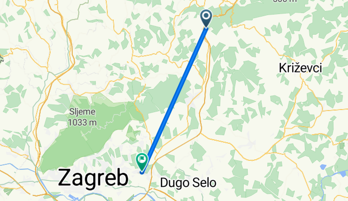 From Bedekovčina to Karlovac
