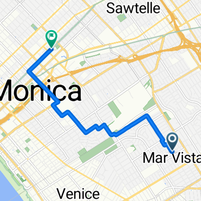 Boise Ave, Los Angeles to 25th St, Santa Monica
