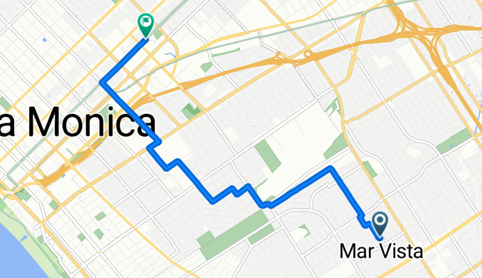 Boise Ave, Los Angeles to 25th St, Santa Monica