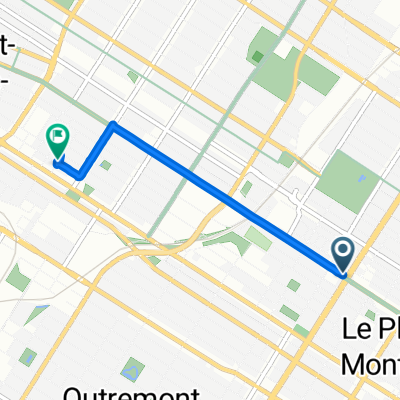 Rue Gilford, Montréal to Rue St-Dominique, Montréal